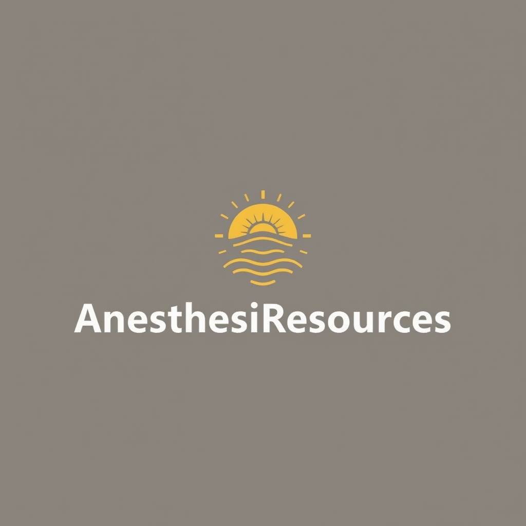 Anesthesiaresources